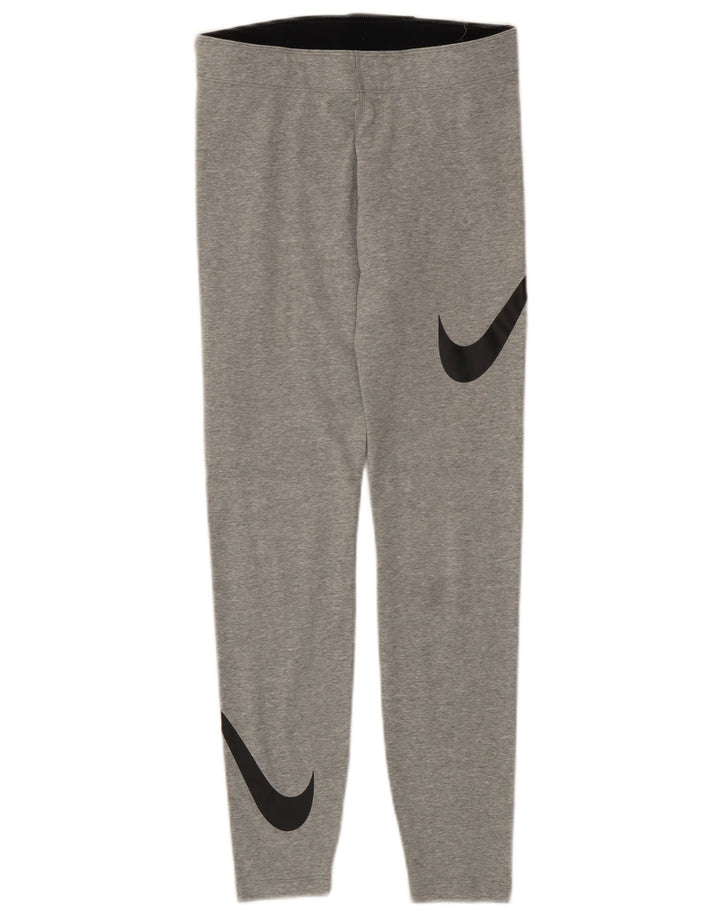 Leggings grafic Nike pentru femei UK 8 Small Gri