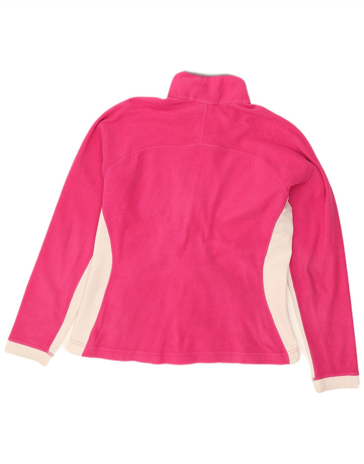 Jachetă polară pentru femei The North Face UK 16, mare, roz, poliester color bloc