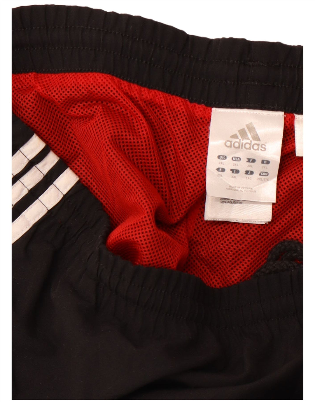 Pantaloni de trening ADIDAS pentru bărbați 2XL poliester negru