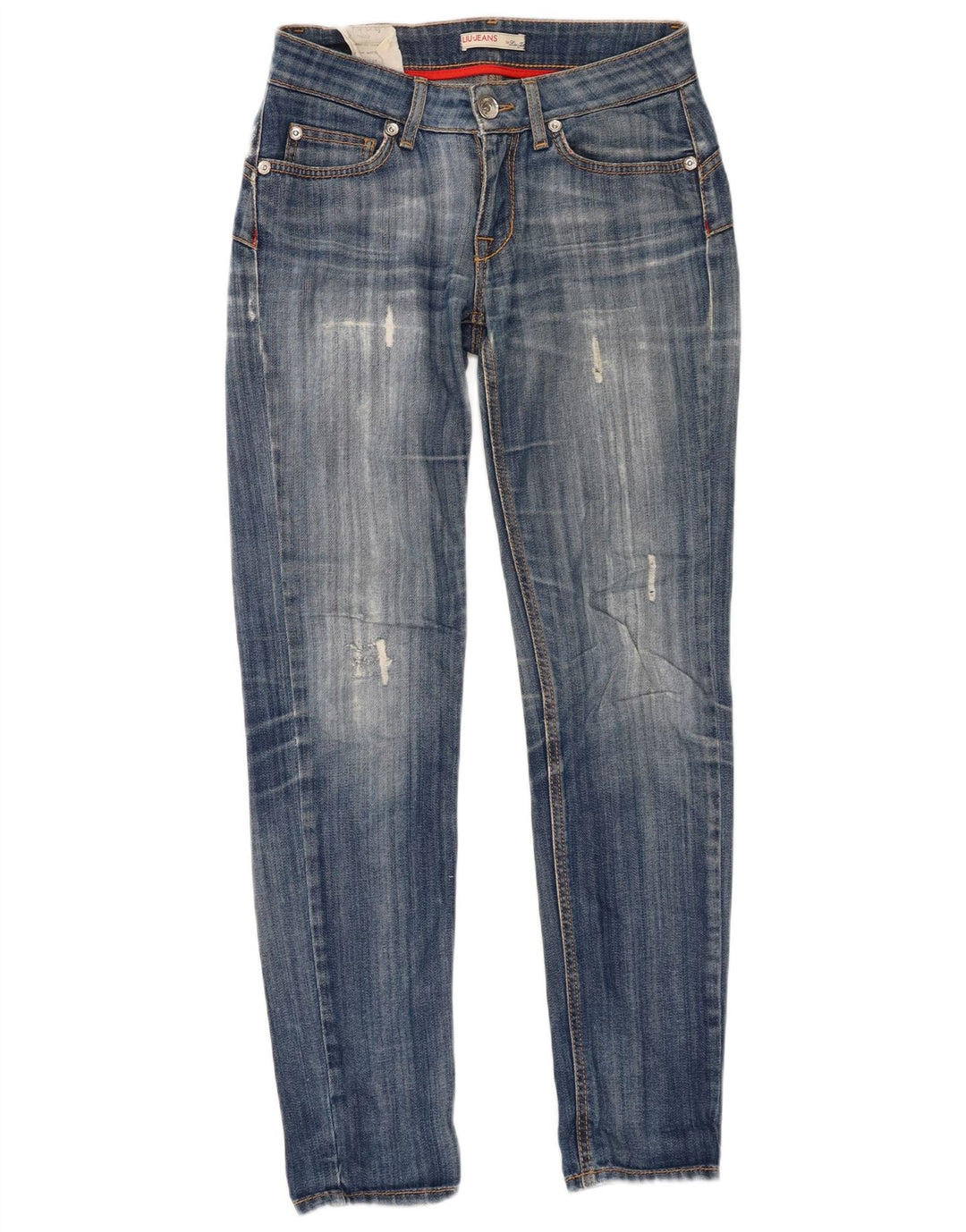 Blugi slim pentru femei Liu Jo L27 L29 Bumbac albastru