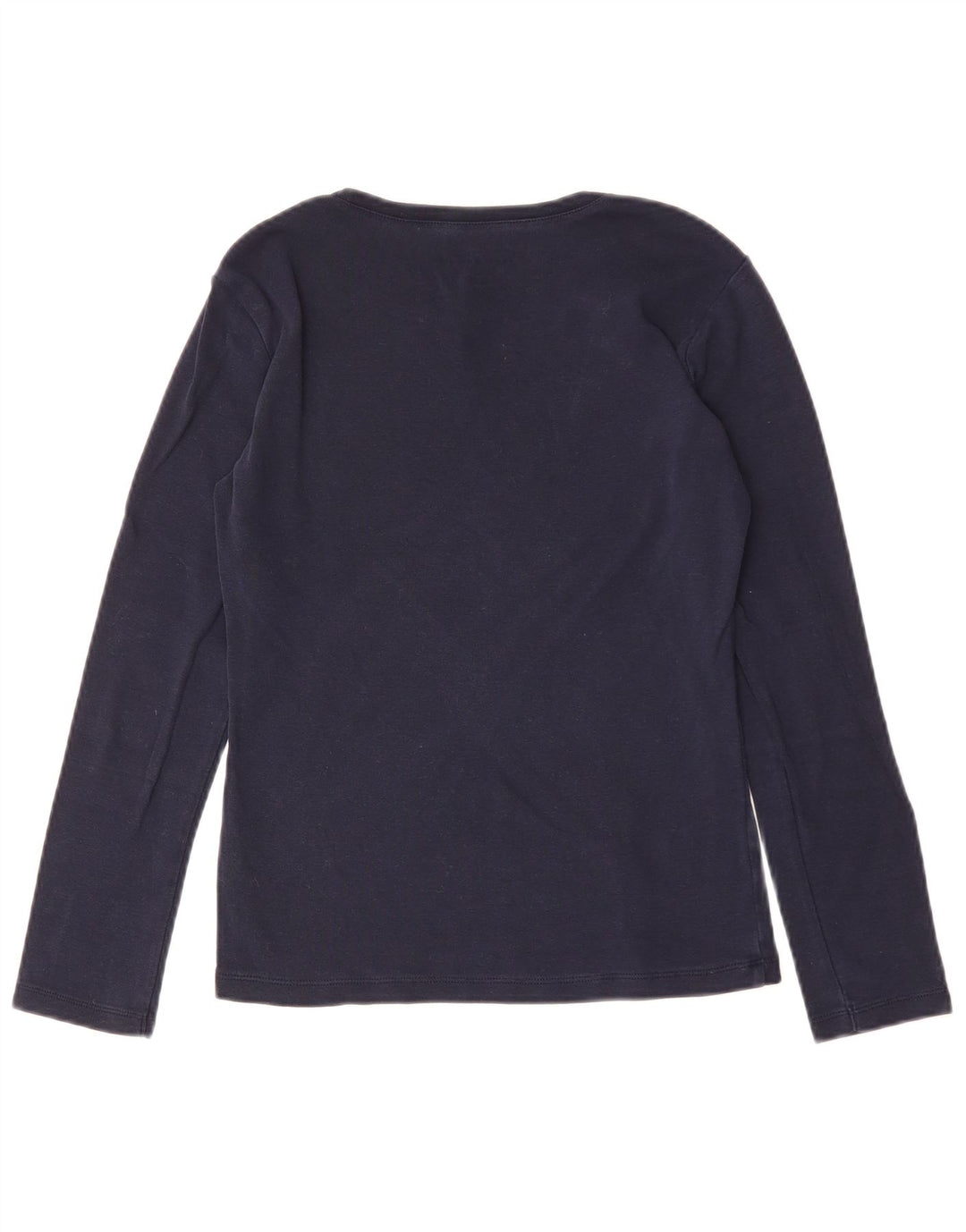 TOMMY HILFIGER Top pentru femei cu mânecă lungă UK 12 Medium bleumarin Bumbac