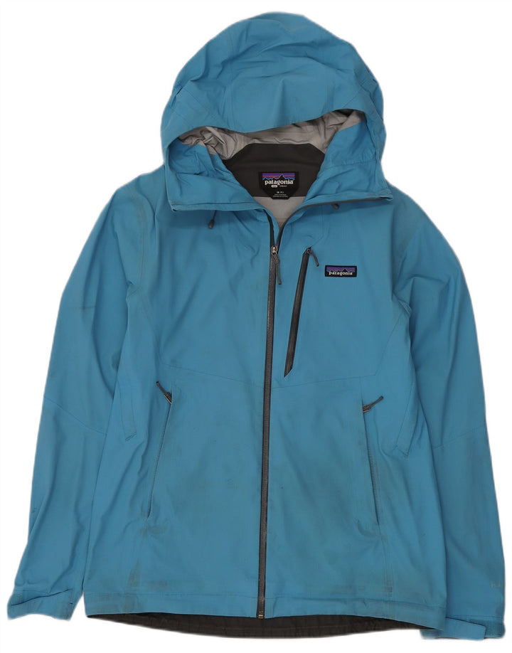 Jachetă de ploaie cu glugă pentru bărbați Patagonia UK 38 Medium Blue Nylon