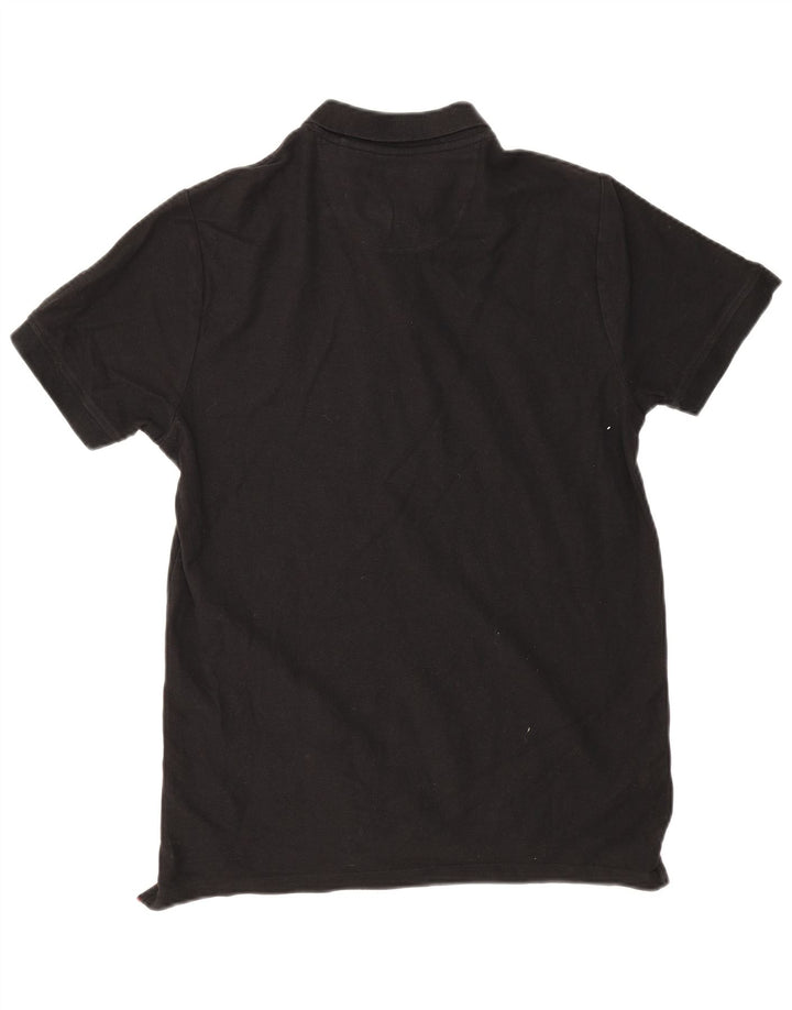 U.S. Polo Assn. Tricou polo pentru bărbați, mediu negru