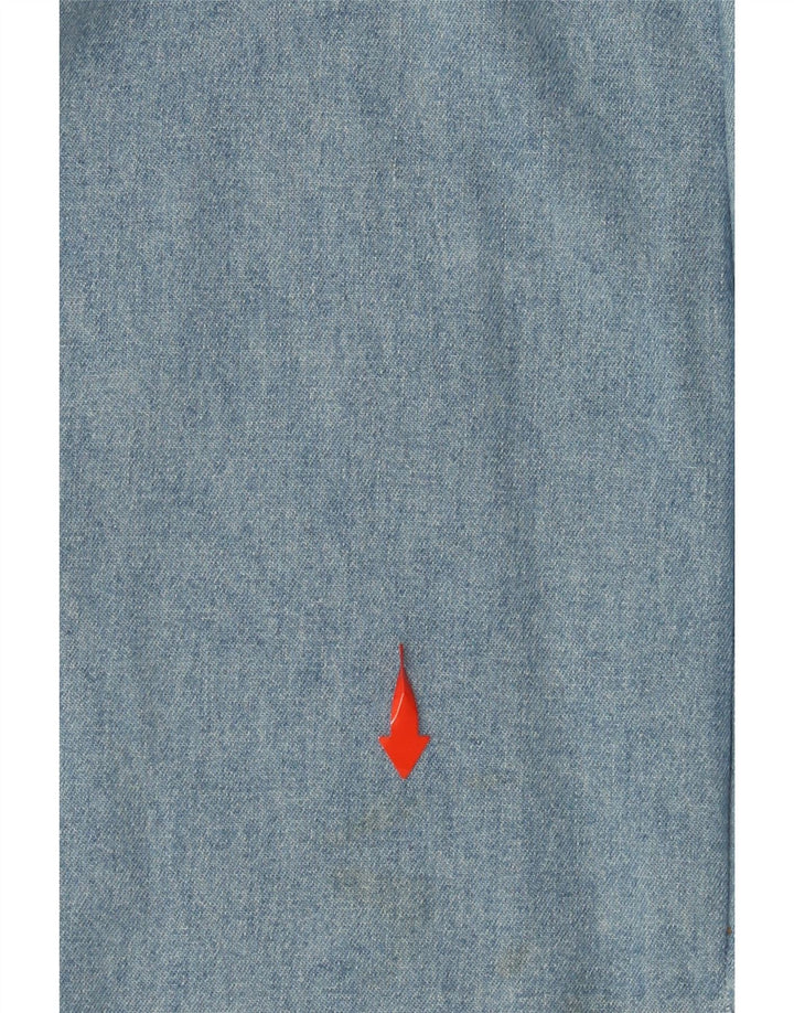 Cămașă din denim fără mâneci pentru bărbați CARRERA Mărimea 43/44 XL Bumbac albastru