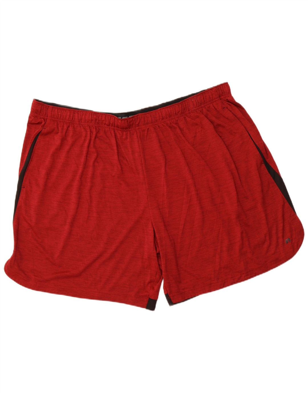 Pantaloni scurți sport Dri-Power pentru bărbați RUSSELL ATHLETIC 3XL, roșu, bloc de culoare