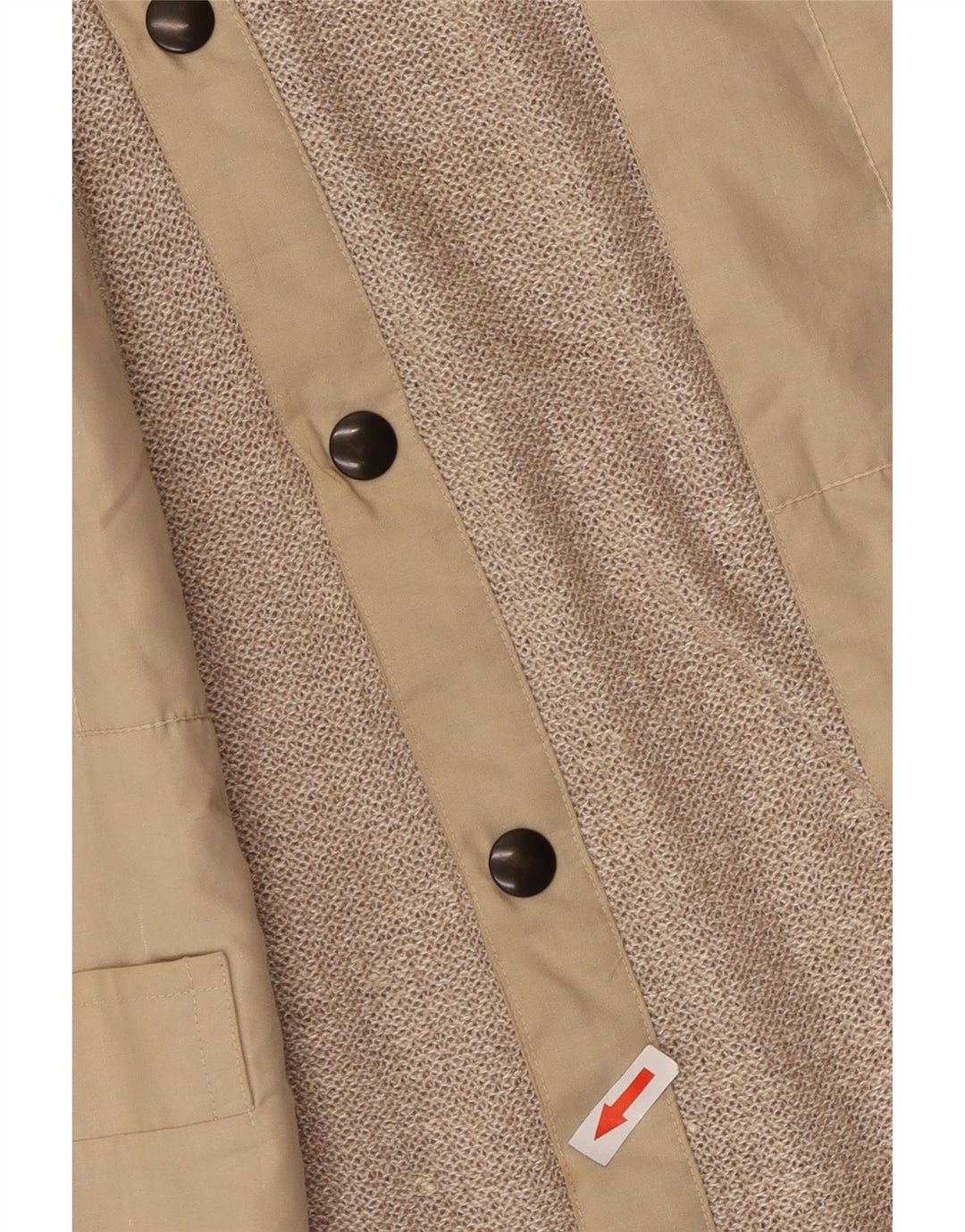 Pulover cardigan pentru bărbați VINTAGE, mare, bej