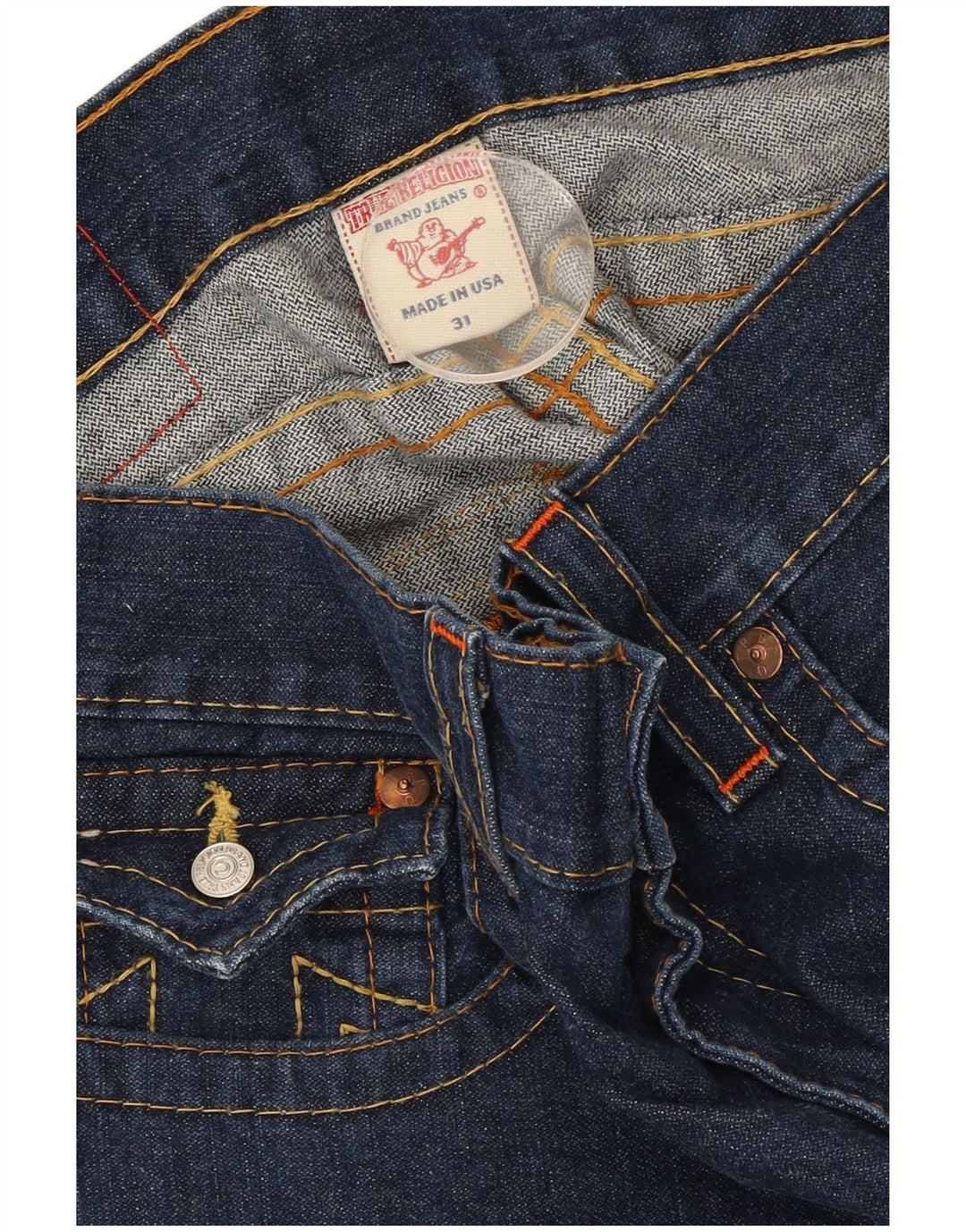 True Religion Blugi Bootcut pentru femei W31 L32 Bumbac albastru
