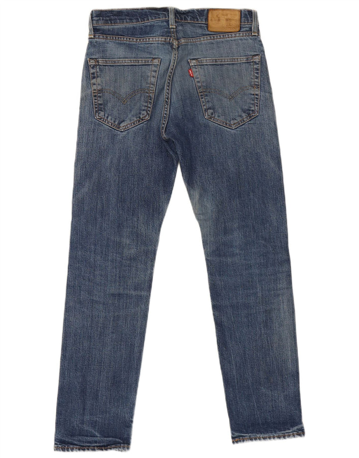 Blugi drepți învechiți de performanță Levi's pentru bărbați W30 L30 Bumbac albastru