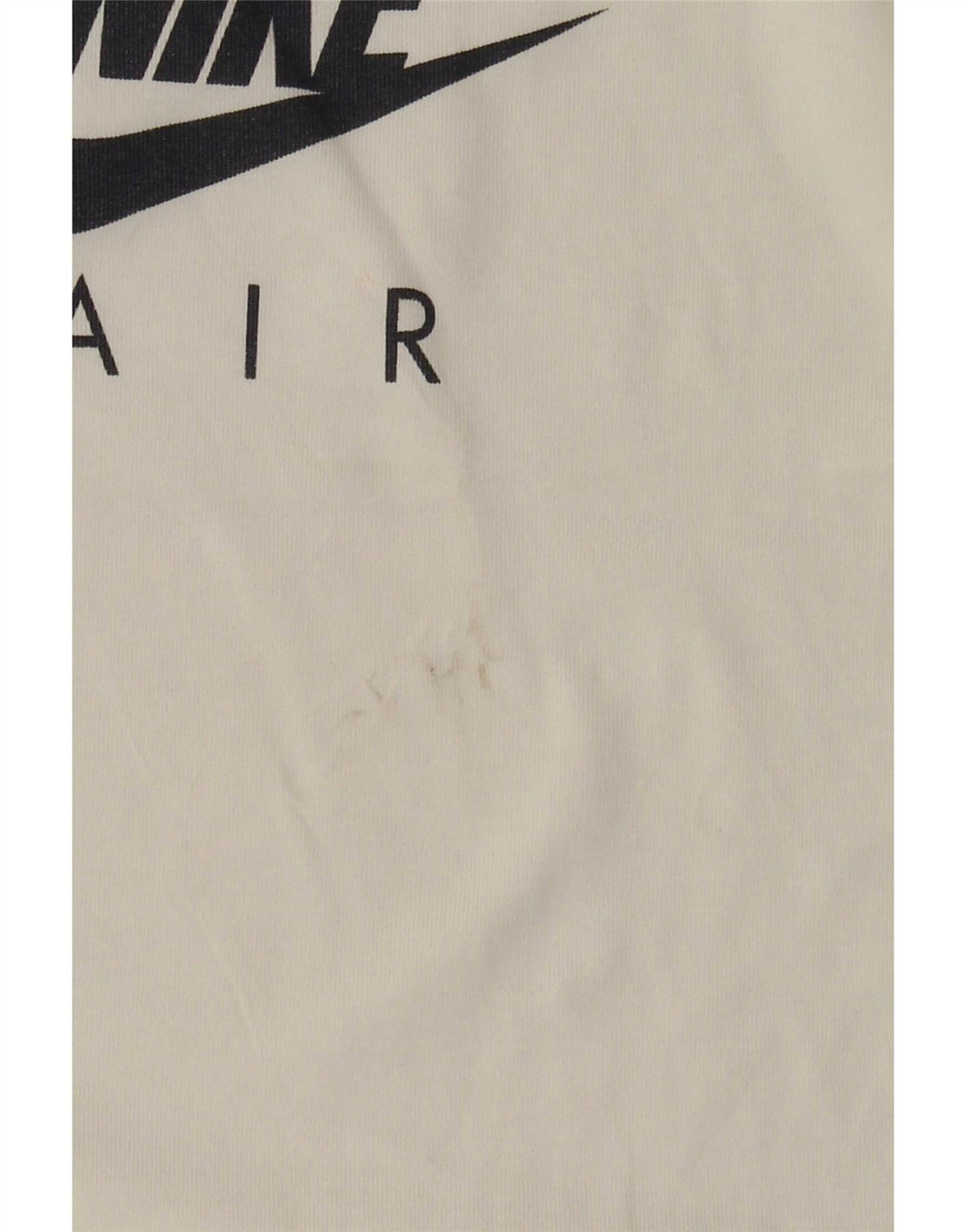 Tricou Nike Air Graphic Top Bumbac Alb Mediu