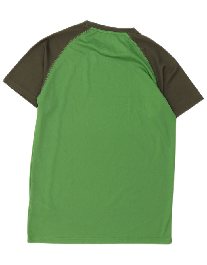 Mountain Warehouse Tricou IsoCool pentru bărbați Top mic verde Colorblock