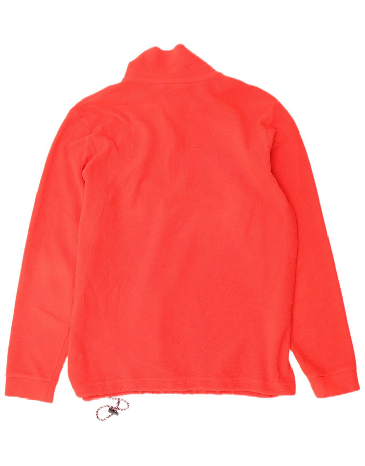 Pulover LOTTO pentru bărbați, cu fermoar și gât, roșu mediu