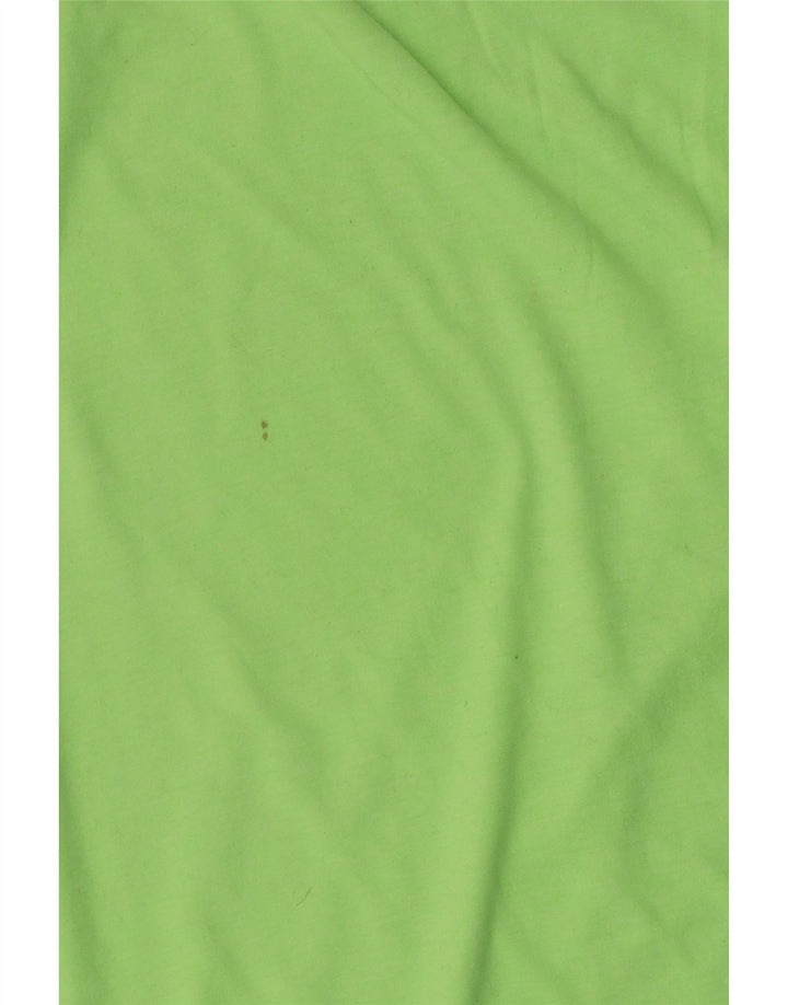 Tricou grafic Benetton pentru femei Top UK 12 Medium Green