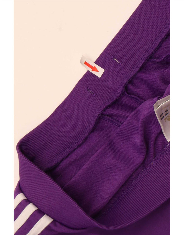 Pantaloni de trening Adidas pentru femei UK 8/10 Poliester violet mic