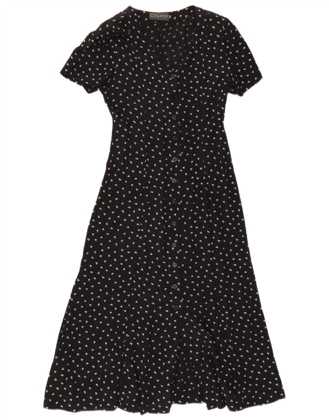 Rochie Maxi Superior pentru Femei IT 44 Medium Negru Floral