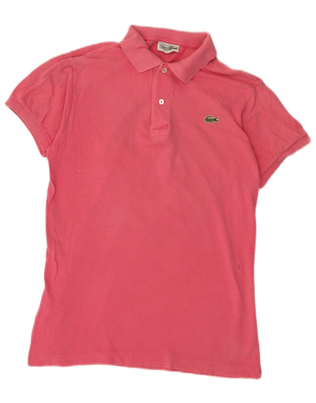 Tricou polo pentru bărbați Lacoste Mărimea 3 Bumbac roz mic