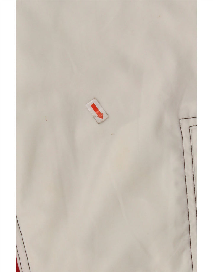 Jachetă de trening pentru bărbați LOTTO UK 36/38 Poliester color bloc alb mic