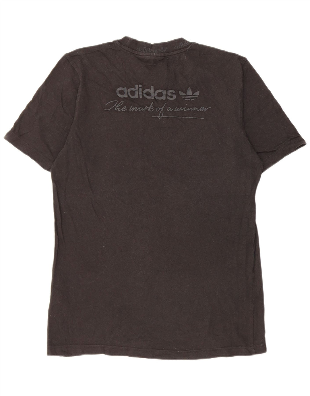 Tricou pentru bărbați Adidas Top mic, negru, bumbac