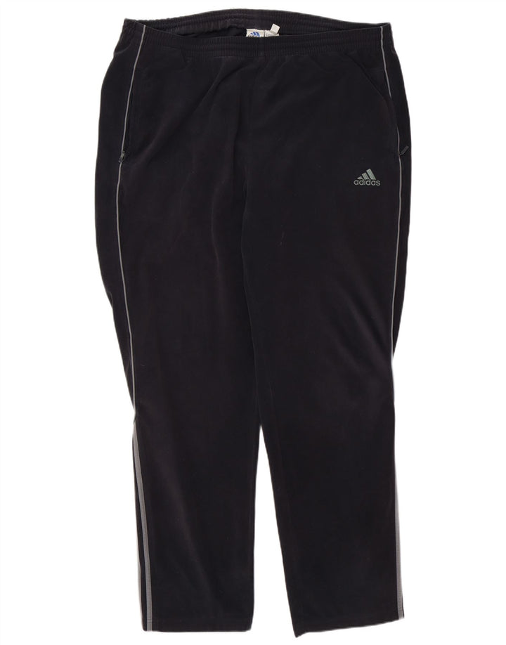 Pantaloni de trening Adidas pentru bărbați UK 48/50 XL poliester gri