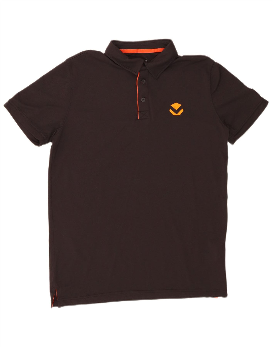 HELLY HANSEN Mens Graphic Polo Shirt Large Black Polyamide