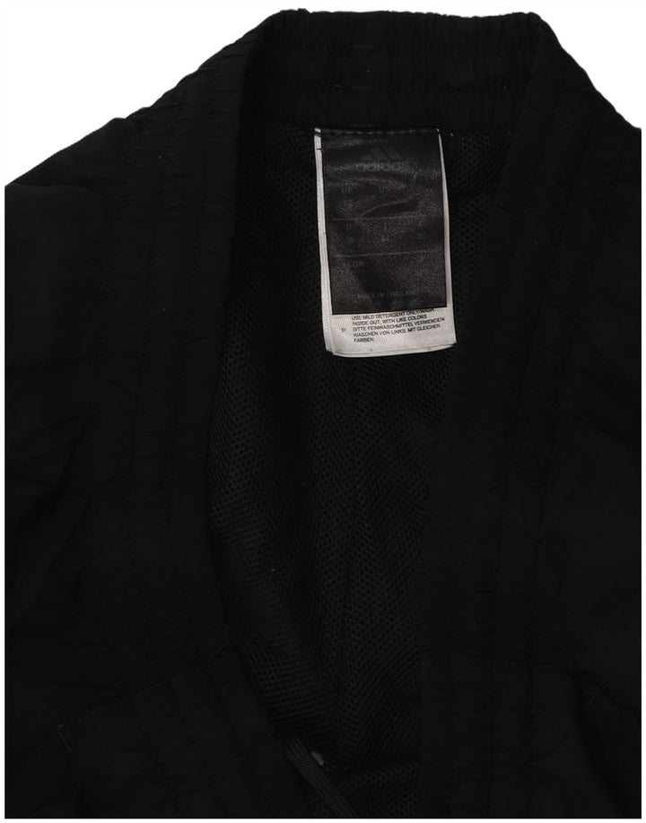 Pantaloni de trening Adidas pentru femei Joggeri UK 12 Poliester mediu negru