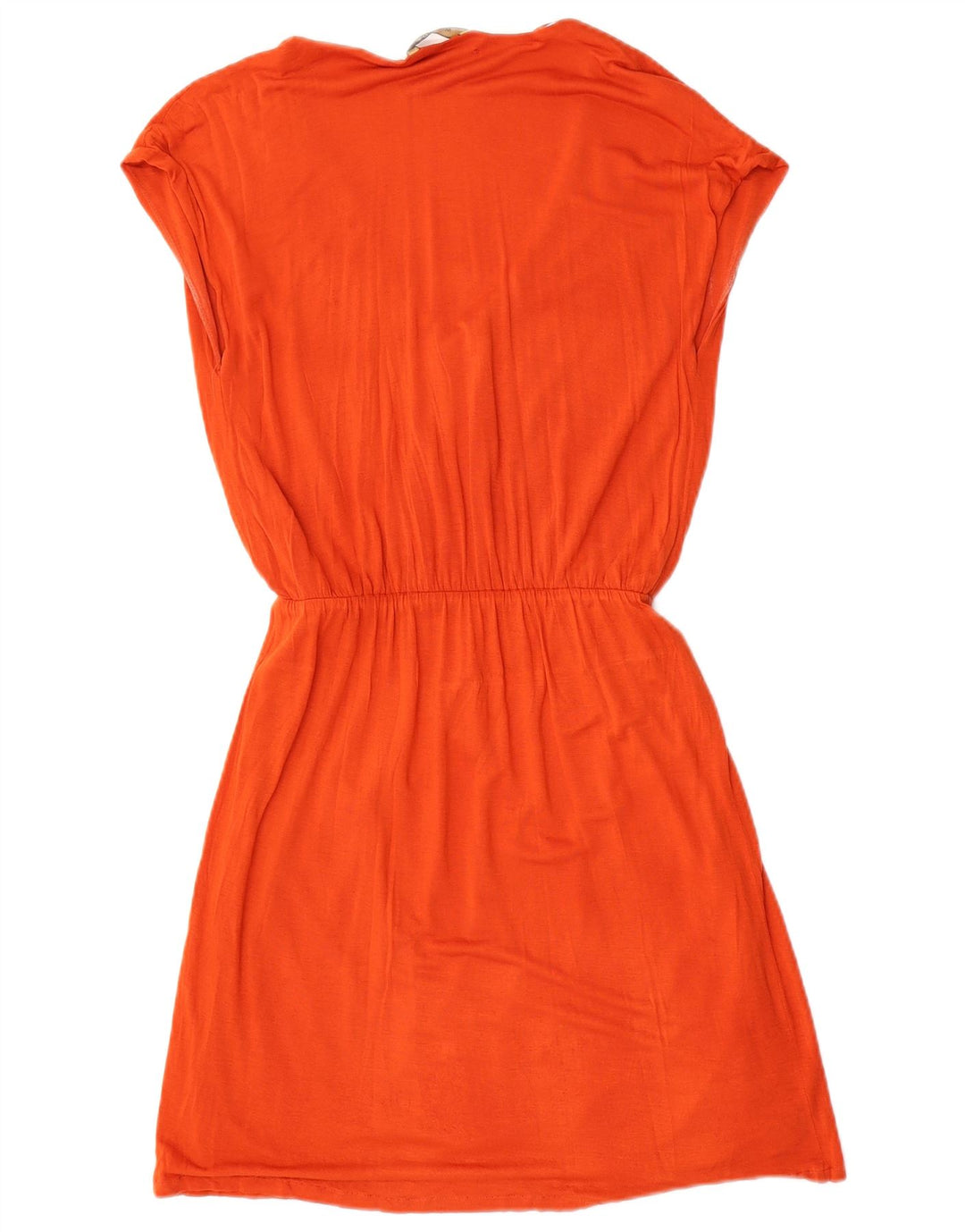 Rochie de bază Massimo Dutti pentru femei UK 10 Mic portocaliu