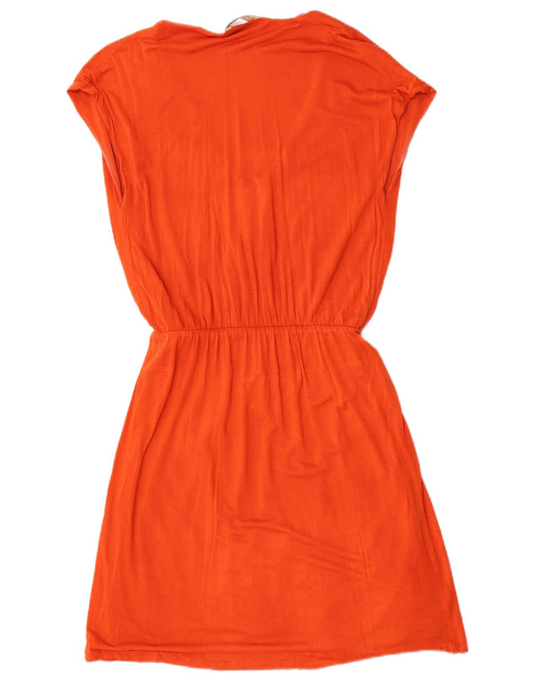 Rochie de bază Massimo Dutti pentru femei UK 10 Mic portocaliu