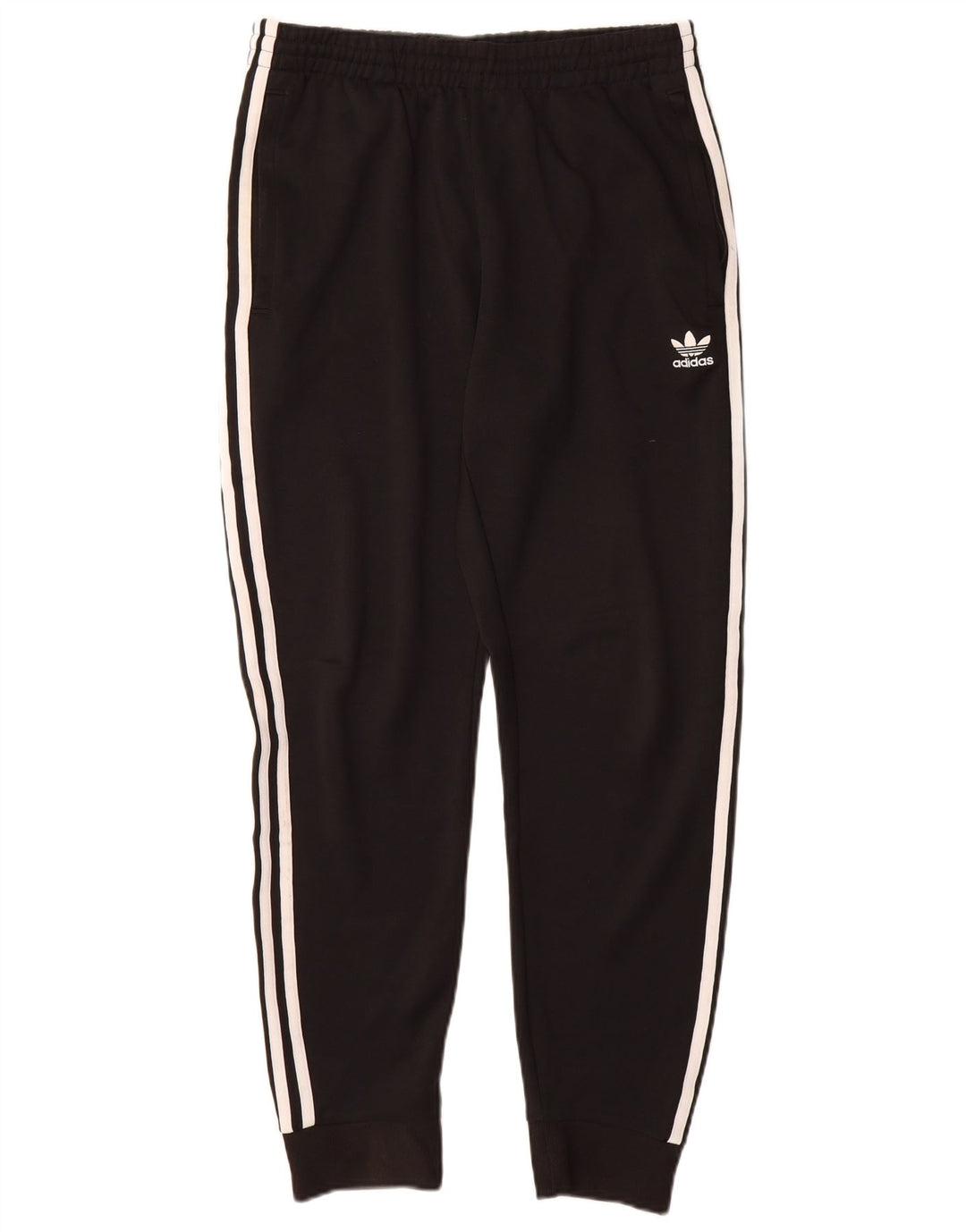 Pantaloni de trening Adidas pentru bărbați Joggeri poliester mediu negru