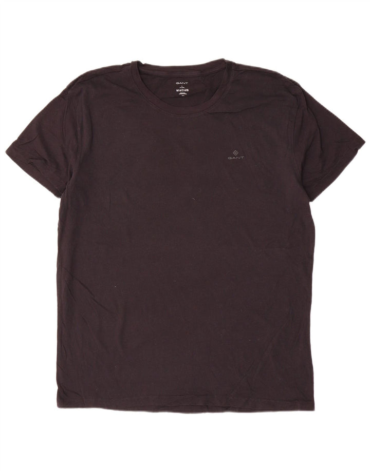 GANT Tricou pentru bărbați Top mare din bumbac negru