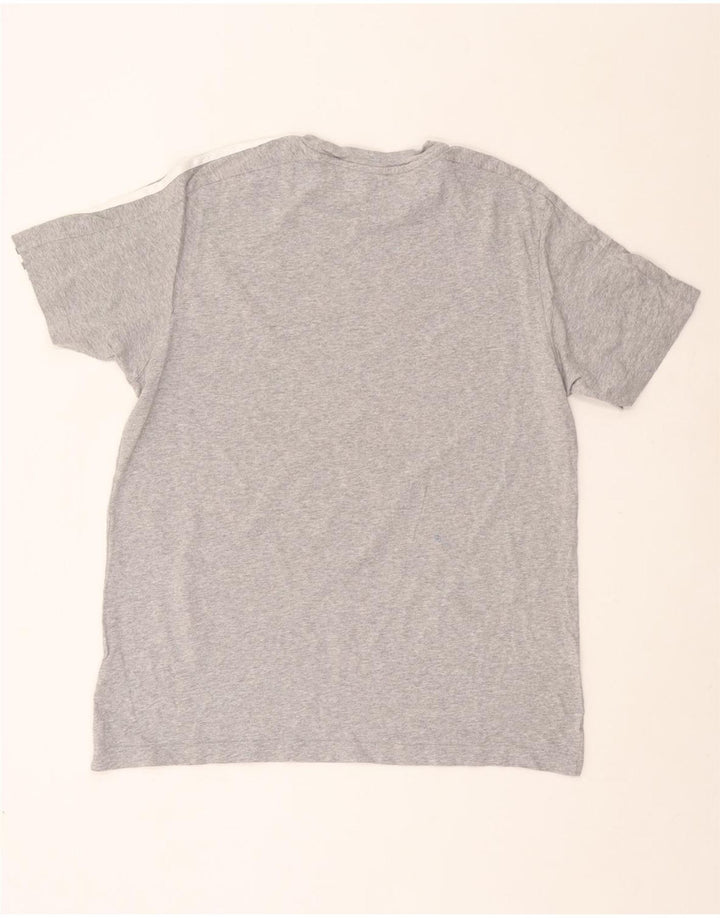 Tricou bărbați ADIDAS Top mare bumbac gri