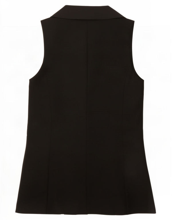 Jachetă blazer pentru femei fără mâneci Zara UK 6 XS Negru