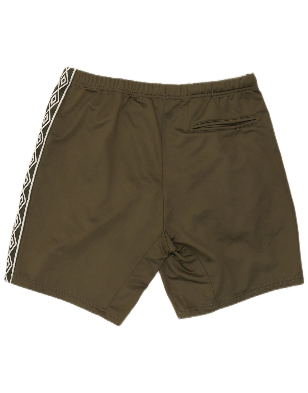 Pantaloni scurți sport grafic Umbro pentru bărbați, mari, kaki, poliester