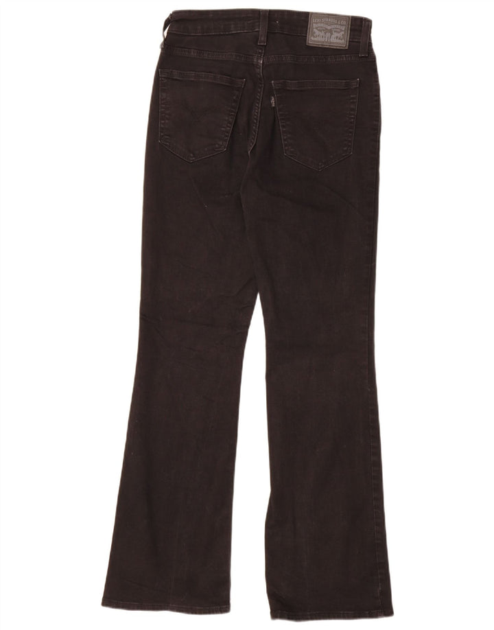 Blugi Levi's 725, cu talie înaltă, pentru femei, W27 L30, bumbac negru
