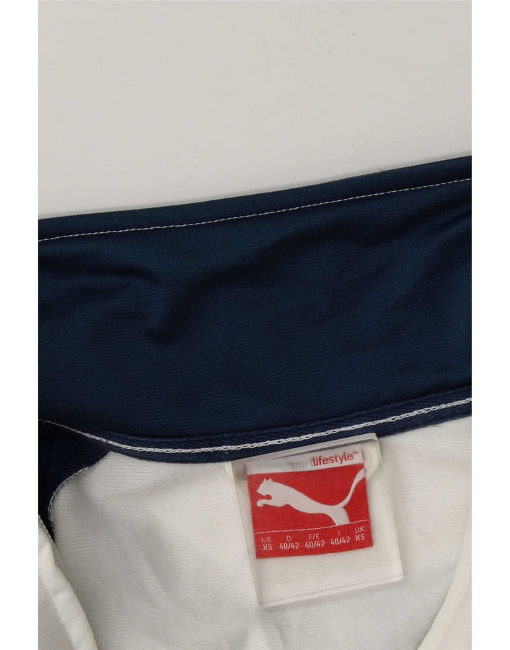 Jachetă de trening pentru bărbați Puma XS, alb, bloc de culoare