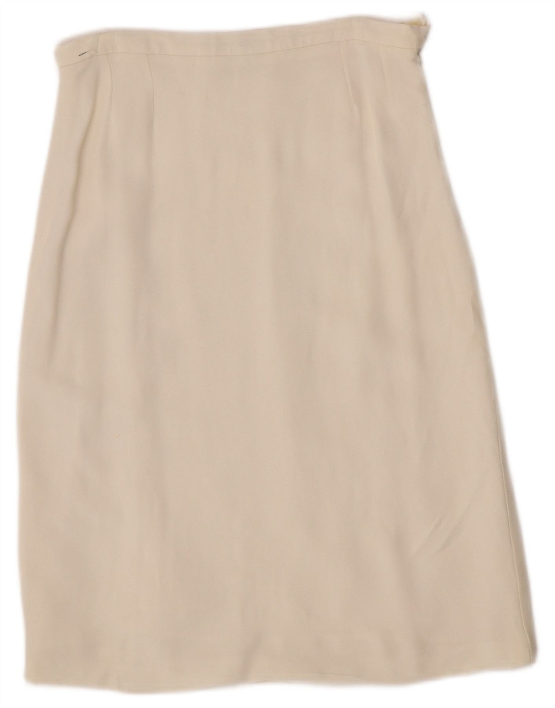 Max Mara Fusta Midi Femei W28 Medium Off White