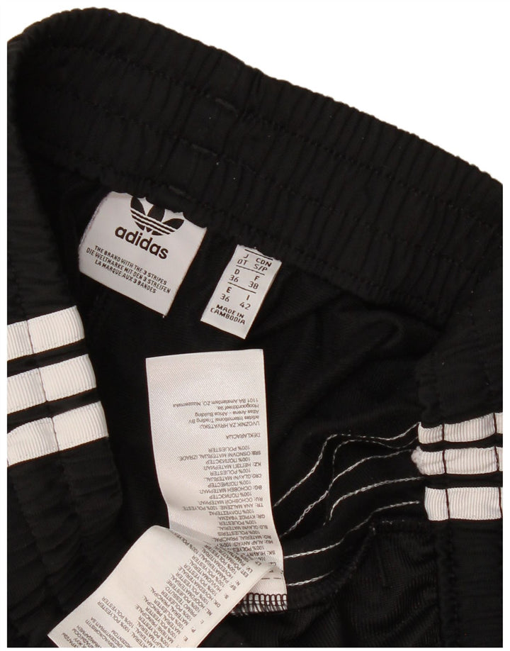 Pantaloni scurți sport Adidas pentru femei UK 10 Mici, poliester, negru