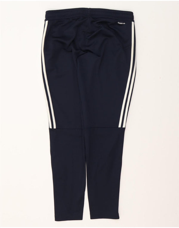 Pantaloni de trening ADIDAS Aeroready pentru femei UK 12/14 Medium Bleumarin