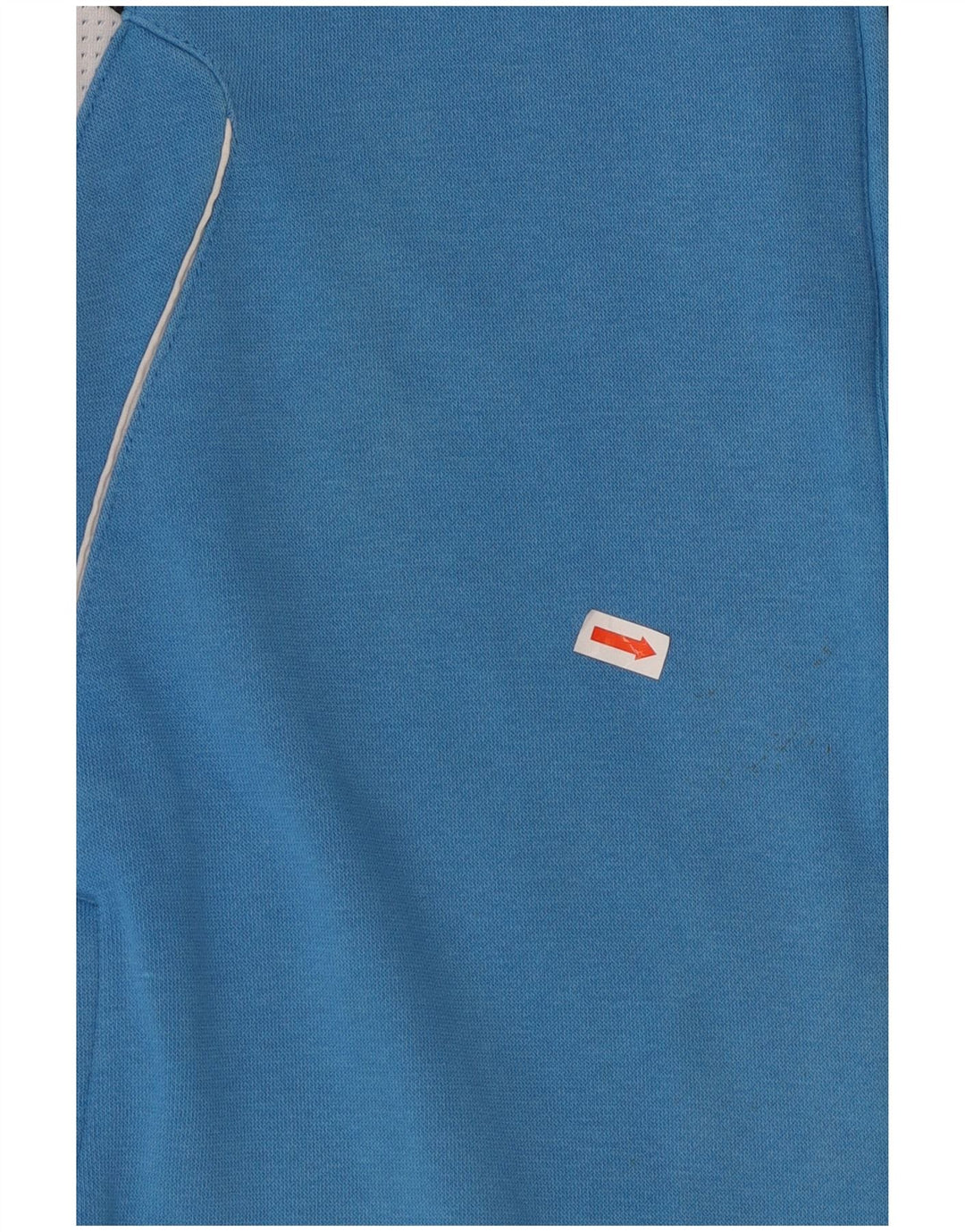 Jachetă de trening pentru bărbați ADIDAS UK 40/42, bumbac color bloc albastru mediu