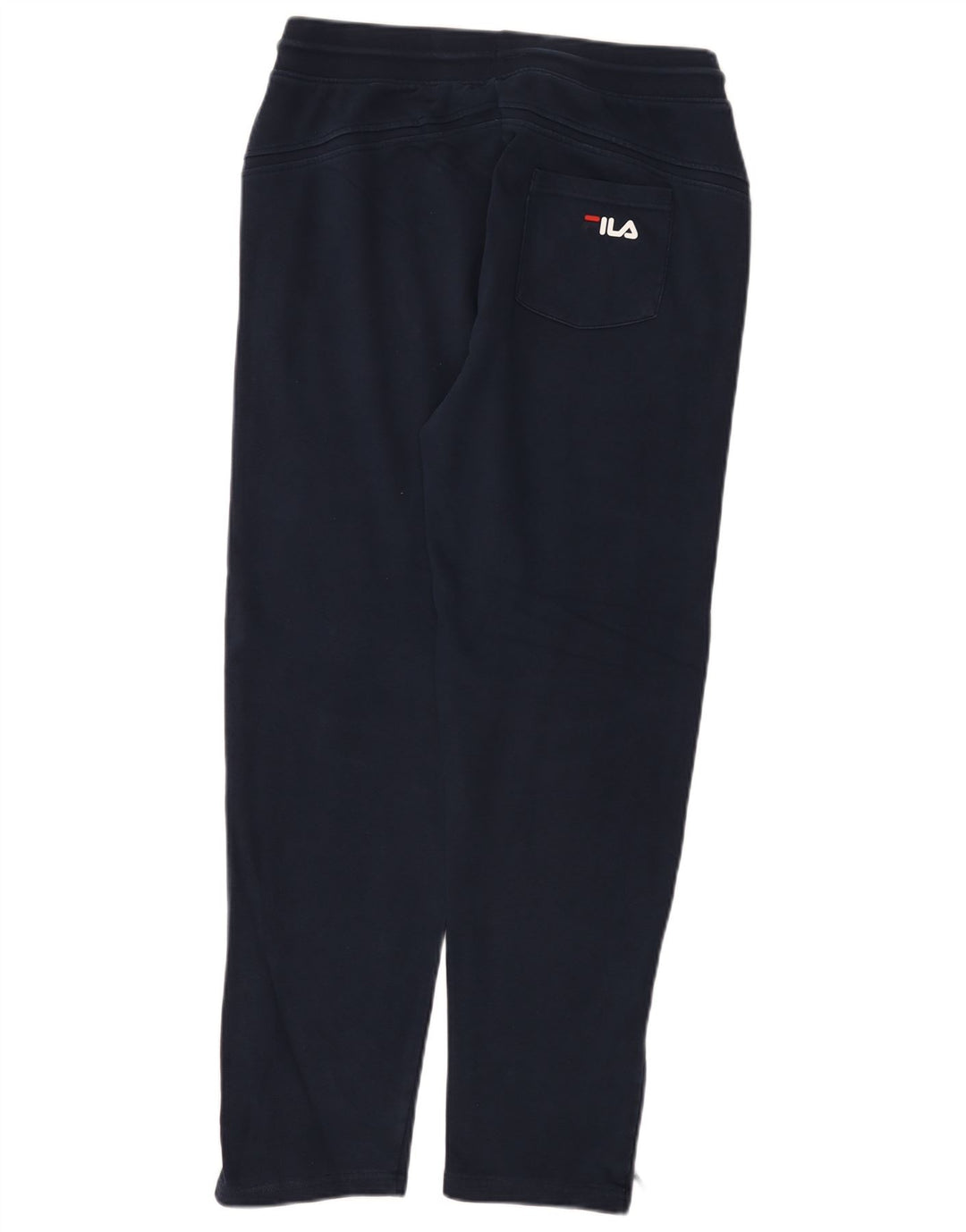 Pantaloni de trening Fila pentru bărbați, bumbac mediu albastru bleumarin
