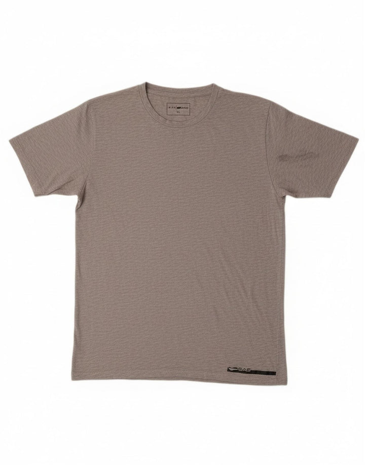 Tricou Gas barbati Top XL bumbac gri