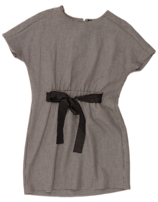 Rochie de bază Trafaluc pentru femei Zara UK 10 Poliester cu picior de găin negru mic