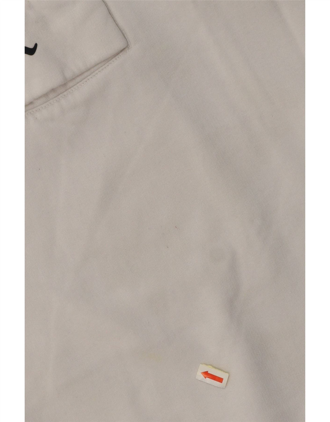 Pulover pentru bărbați CHAMPION, cu grafică, cu gât, cu fermoar, bumbac alb mediu