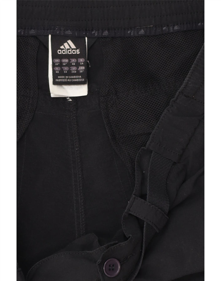 Pantaloni scurți Adidas Climalite Chino W38 XL Negru Poliester