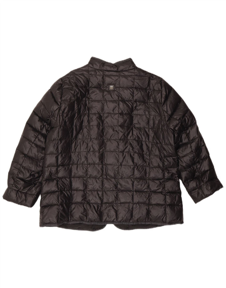 Jachetă căptușită pentru femei Perte by Krizia UK 22 3XL Negru