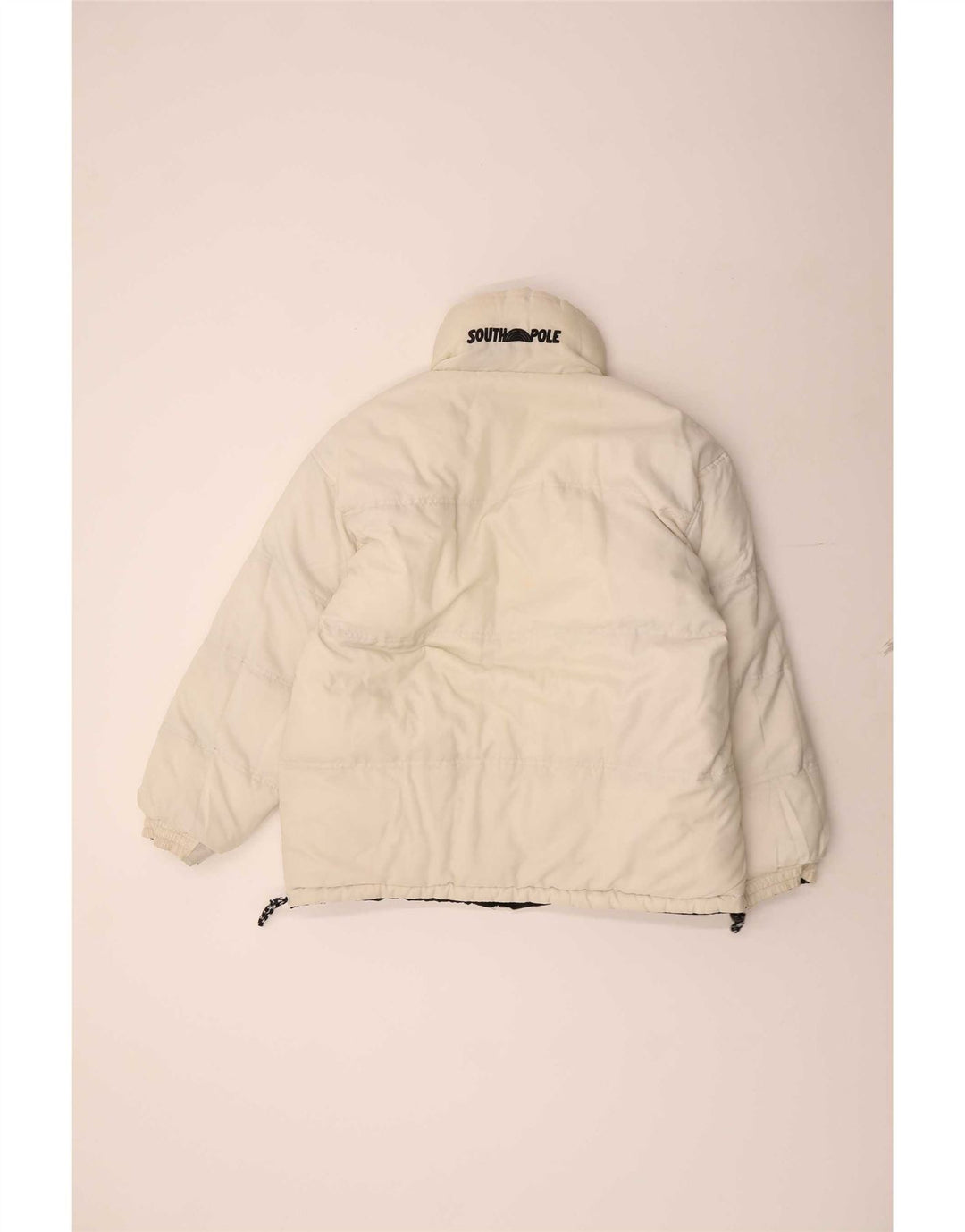 Jachetă reversibilă cu grafică Southpole pentru bărbați UK 38 Medium Black Colorblock