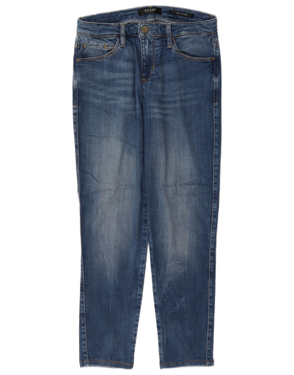 Blugi Guess Sexy Curve Crop Slim W27 L26 Blue Lyocell