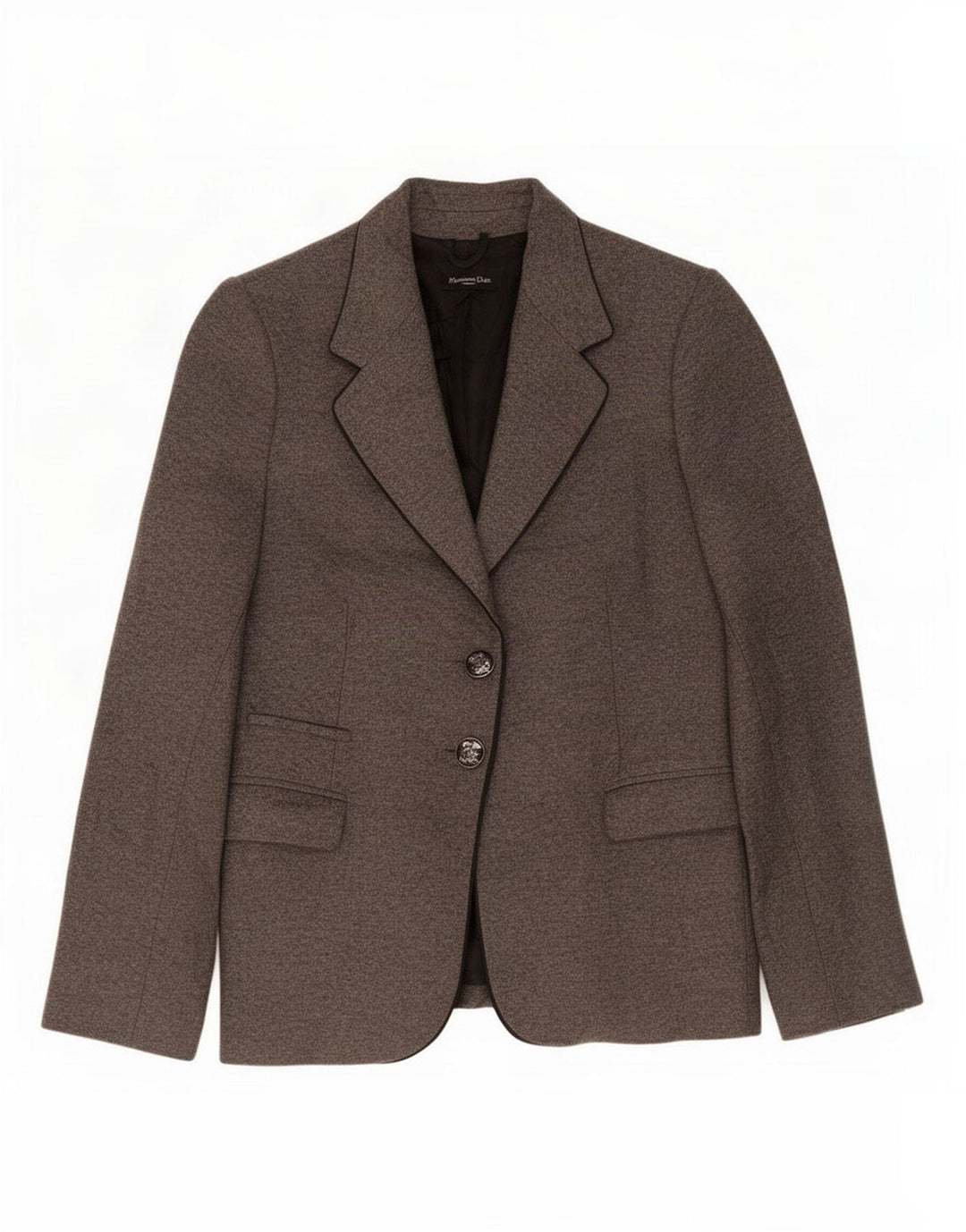 Massimo Dutti Jachetă pentru damă cu 2 nasturi EU 44 XL Lână gri