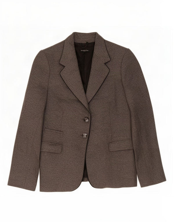 Massimo Dutti Jachetă pentru damă cu 2 nasturi EU 44 XL Lână gri