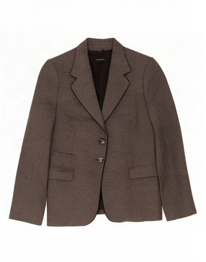 Massimo Dutti Jachetă pentru damă cu 2 nasturi EU 44 XL Lână gri