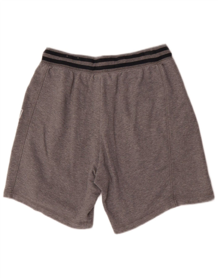 Pantaloni scurți Puma Graphic Sport pentru bărbați, mici, gri cu dungi