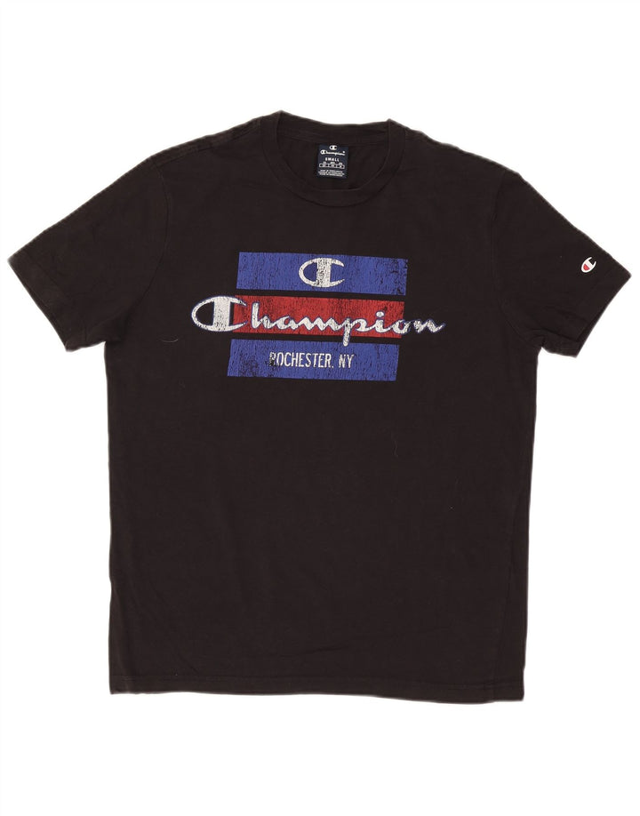 Tricou grafic pentru bărbați Champion Top Mic Negru
